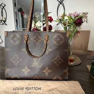 Louis Vuitton Classic Brown Monogram Tote